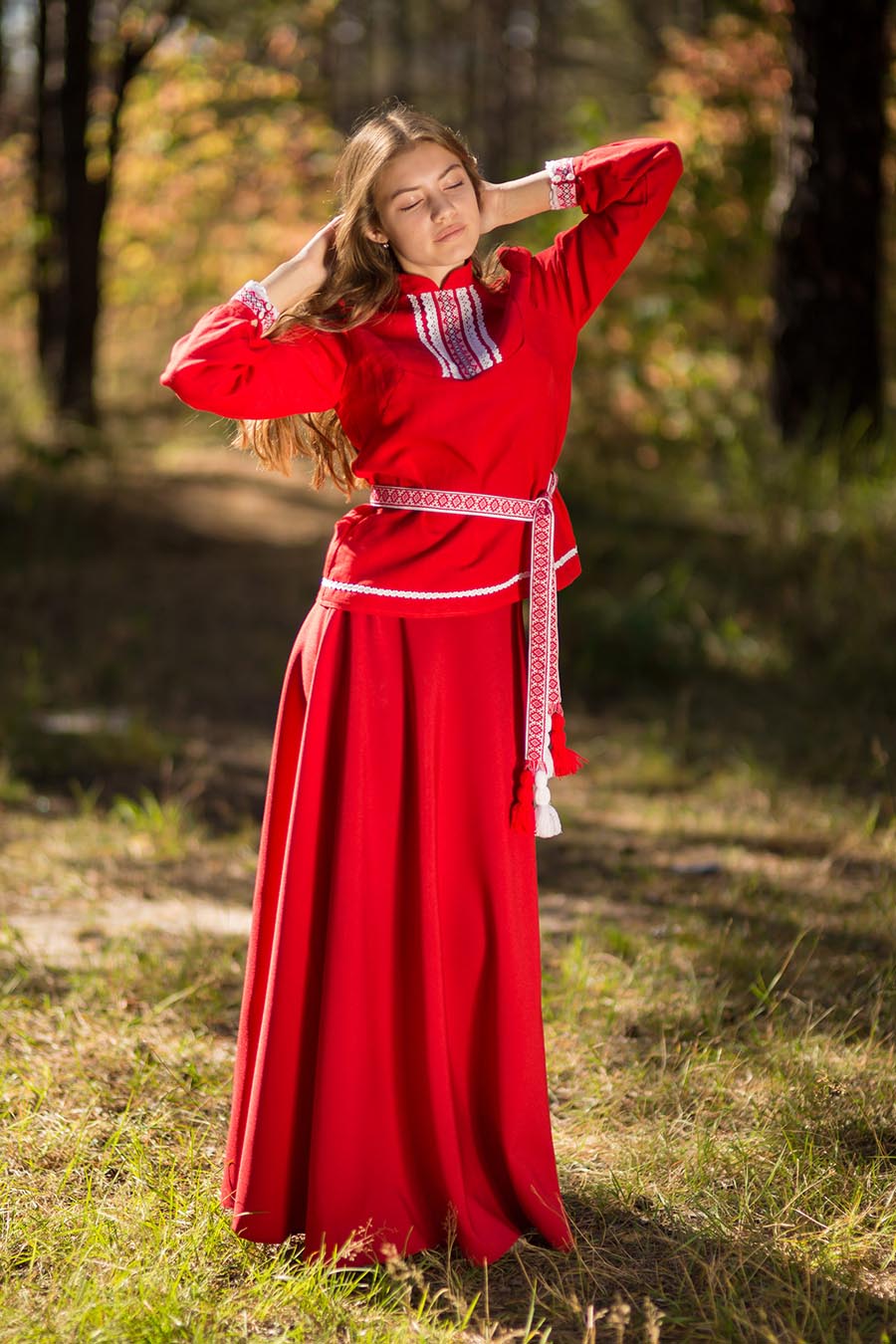 Underwear Women in Slavic costumes in Hanzhong