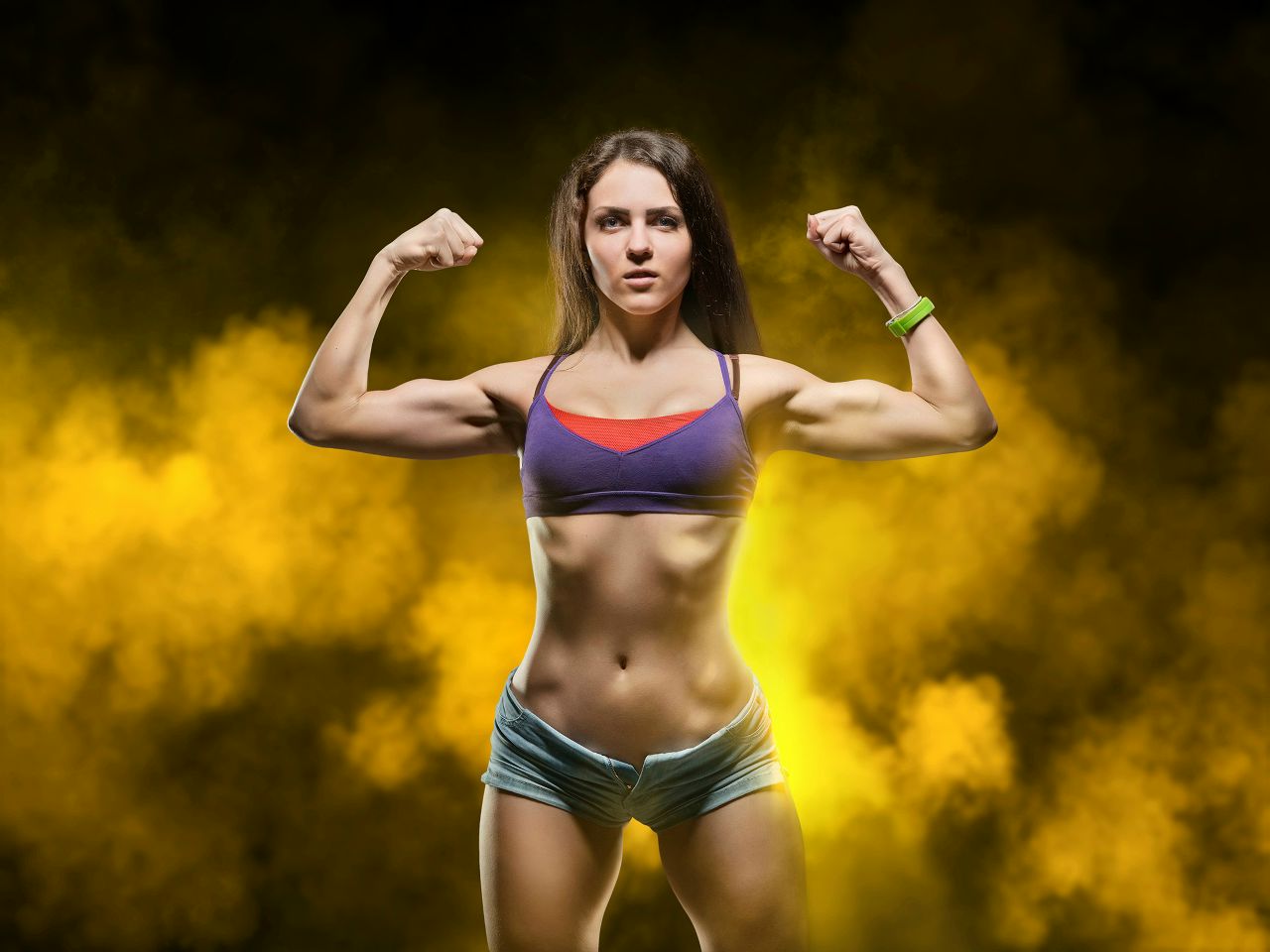 Athletic girls in Hanzhong